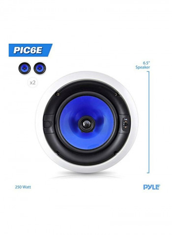 2-Way In-Wall Speakers B003NVIX1Q White/Black