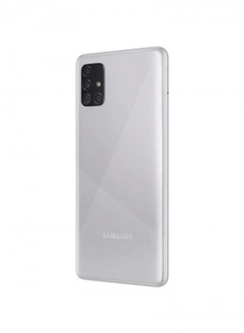 Samsung Galaxy A51 Dual SIM Haze Crush Silver 6GB RAM 128GB 4G LTE