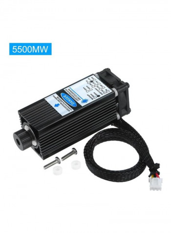 5500MW Desktop DIY Laser Engraver Kit Black