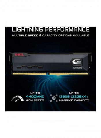 4-Piece Desktop Memory Module 32 x 4GB Multicolour