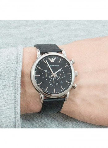 Men's Luigi Water-Resistant Chronograph Watch Ar1828