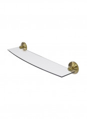 Wall-Mount Shelf Organizer Clear/Gold 24 x 5inch