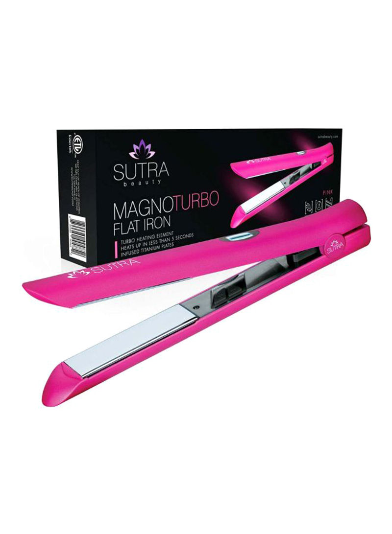 Magno Turbo Flat Iron Pink/Silver