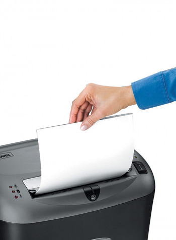 Powershred Cross-Cut Shredder Black