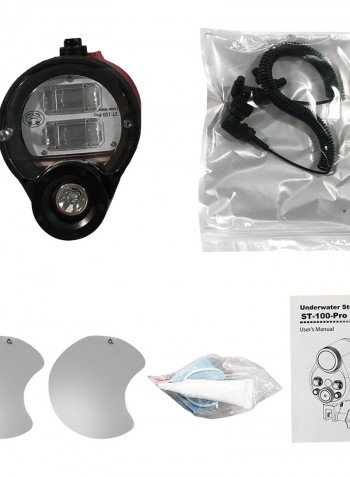 Sea frogs ST-100-Pro Flash Strobe Diving Light Black