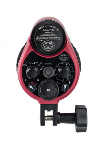 Sea frogs ST-100-Pro Flash Strobe Diving Light Black
