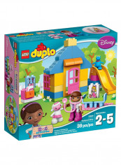 مجموعة بناء باكيارد كلينك في فيلم ديزني "Doc Mcstuffins" من سلسلة دوبلو مكونة من 39 قطعة، طراز 10606 تقييمات مجموعة بناء باكيارد كلينك في فيلم ديزني "Doc Mcstuffins" من سلسلة دوبلو مكونة من 39 قطعة، طراز 10606