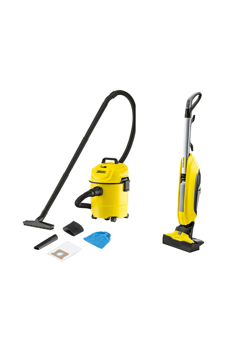 Hard Floor Cleaner FC 5 With WD 1 Multipurpose Vacuum Cleaner 95553280 Multicolour
