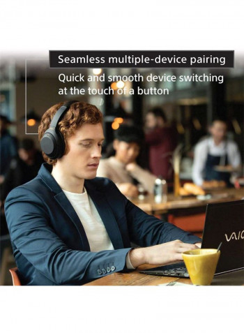 WH-1000XM4 Premium Wireless Noise Cancelling Headphone With Mic Black