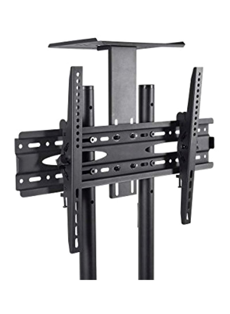 Select Series Tilted TV Wall Mount With Stand Black