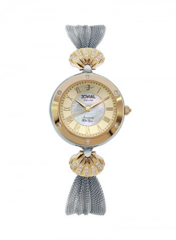 Women's Stainless Steel Analog Wrist Watch 4820LTMQ07E
