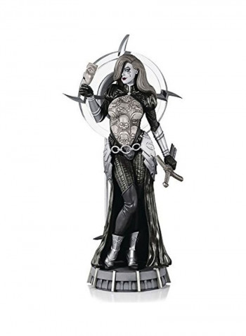 Joseph Michael Linsner's Dawn Black And White Version Limited Edition Statue 19x9x8inch