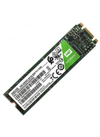SSD Solid State Internal Hard Drive 480GB Green/Black