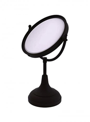 Magnification Make-Up Mirror Clear/Black 8inch