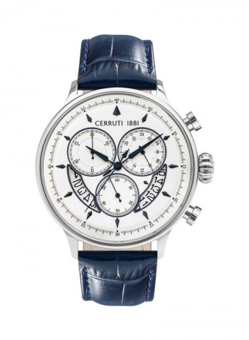 Men's Dervio Water Resistance Leather Analogue Watch C CRWA26802