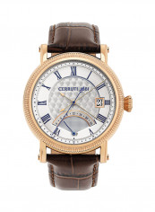 Men's Caparrone Water Resistant Leather Analog Watch CCRWA26706