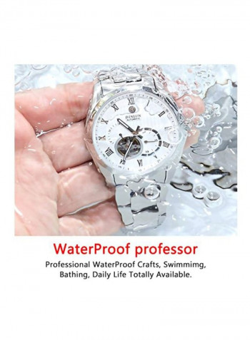 Men's Water Resistant Analog Watch BL0020G-SSW-B