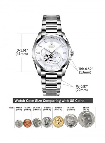 Men's Water Resistant Analog Watch BL0020G-SSW-B