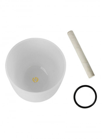 Crystal Singing Bowl With Mallet And Rubber O-Ring