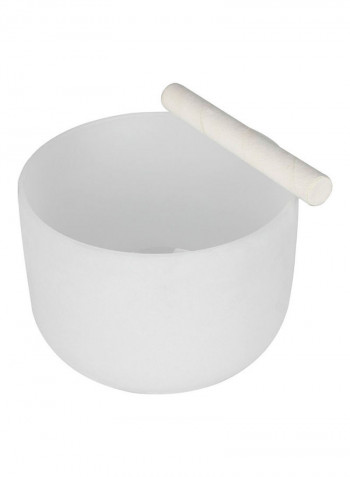 Crystal Singing Bowl With Mallet And Rubber O-Ring