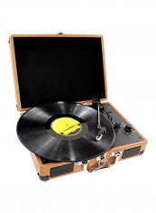 Vintage Record Player PVTT2UWD Brown/Black