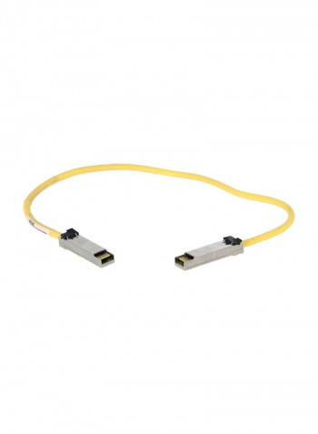 SFP Interconnecting Cable 50centimeter Yellow/Silver