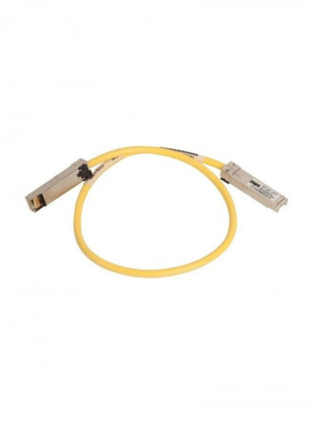SFP Interconnecting Cable 50centimeter Yellow/Silver