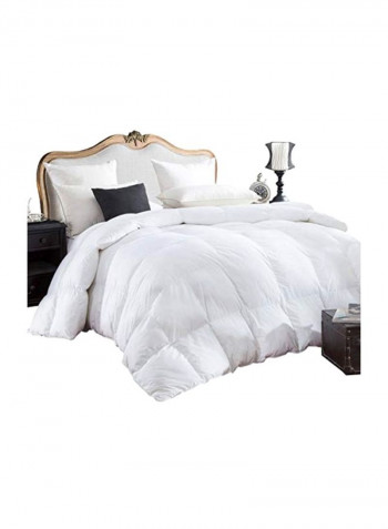 Cotton Down Comforter White 106x90inch