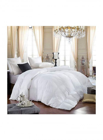 Cotton Down Comforter White 106x90inch