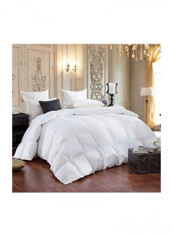 Cotton Down Comforter White 106x90inch