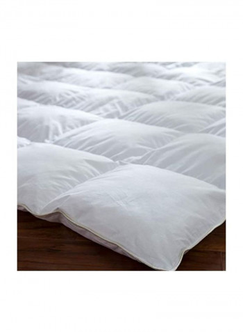 Cotton Down Comforter White 106x90inch