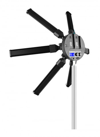 Tl-900S Digital Photography Star-Shaped Circle LED Light Tubes Black