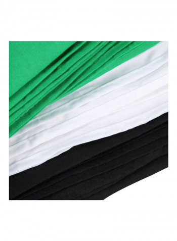 14-Piece Photography Softbox Lighting Kit Green/Black/White