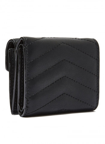Fashionable Leather Wallet Black