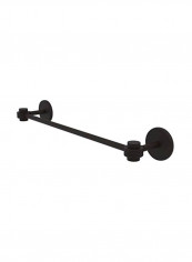 Satellite Orbit One Collection Groovy Accents Towel Bar Black 36inch