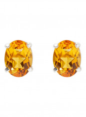 18 Karat Gold Citrine Oval Earrings reviews 18 Karat Gold Citrine Oval Earrings