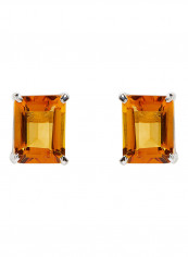 18 Karat White Gold Citrine Rectangular Earrings reviews 18 Karat White Gold Citrine Rectangular Earrings