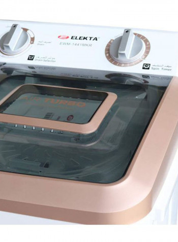 Twin Tub Washing Machine 14Kg 14 kg EWM-1441MKR White/Blue