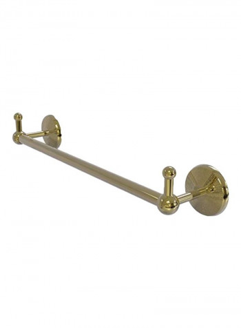 Prestige Monte Carlo Collection Integrated Hooks Towel Bar Gold 24inch