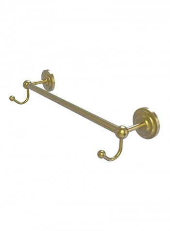 Prestige Que New Collection Towel Bar With Hook Gold 24inch