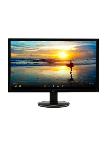 20-Inch LCD Monitor Black