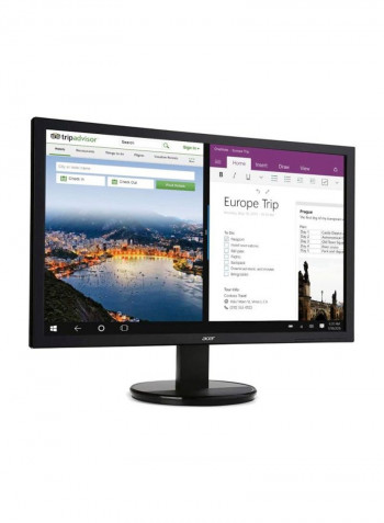 20-Inch LCD Monitor Black