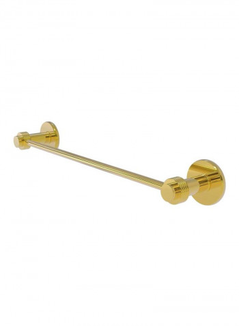Mercury Collection Brass Towel Bar Gold 36inch