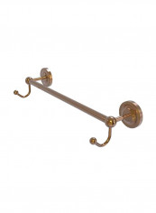 Prestige Regal Collection Integrated Hooks Towel Bar Gold 24inch