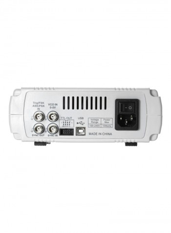 DDS Dual-Channel Waveform Generator White/Blue 200x190x72millimeter