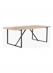 Urban 8-Seater Dining Table Brown/Black