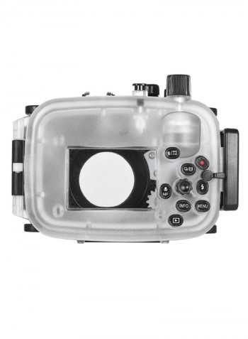 Waterproof Camera Diving Housing Protective Case Cover Black/Silver