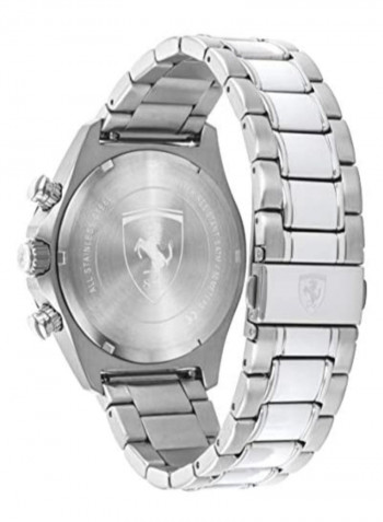 Men's Pilota Evo Water Resistance Stainless Steel Chronograph Watch 830758