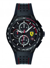 Men's Pista Water Resistance Leather Analog Watch 830734