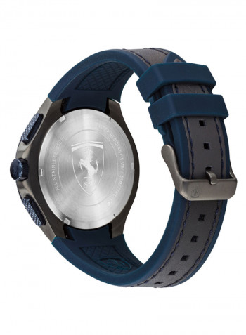 Men's Pista Water Resistance Leather Analog Watch 830735